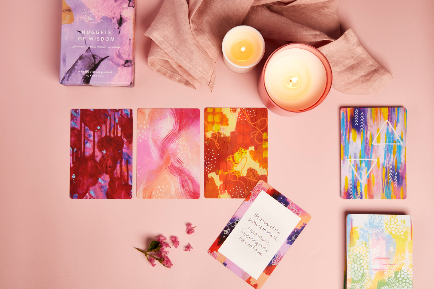 Healing Affirmation cards for Adults with Anxiety