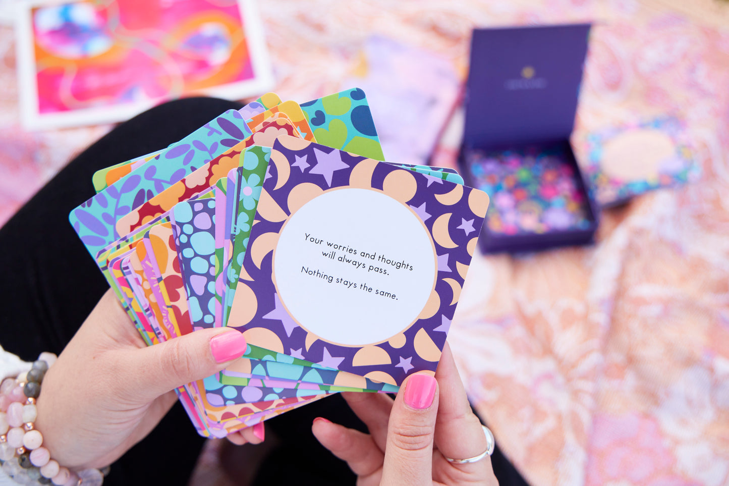 Healing Affirmation cards for Kids with Anxiety