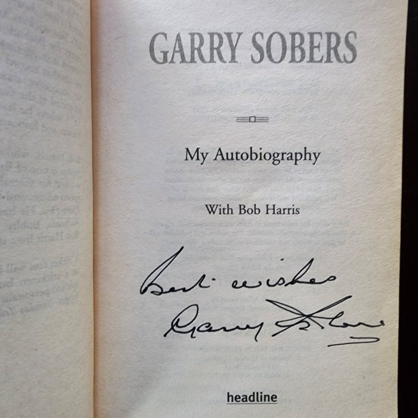 Garry Sobers: My Autobiography - SIGNED!