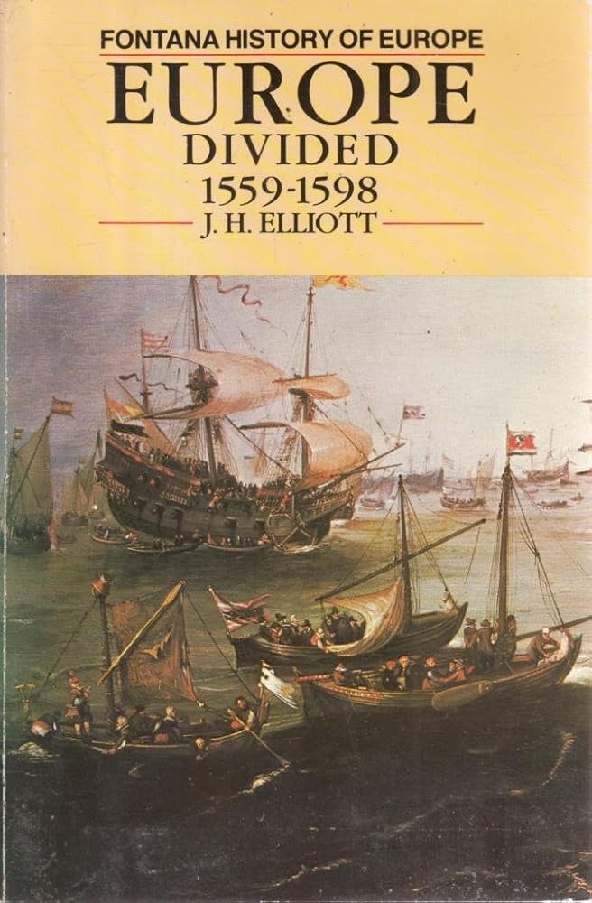 Europe Divided, 1559-1598 cover image