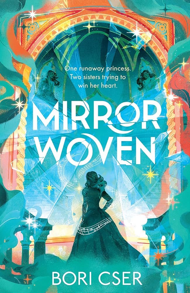 Mirrorwoven: New for 2026, a gorgeous new fantasy romance for YA readers: Book 1 cover image