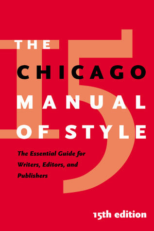 The Chicago Manual of Style cover image