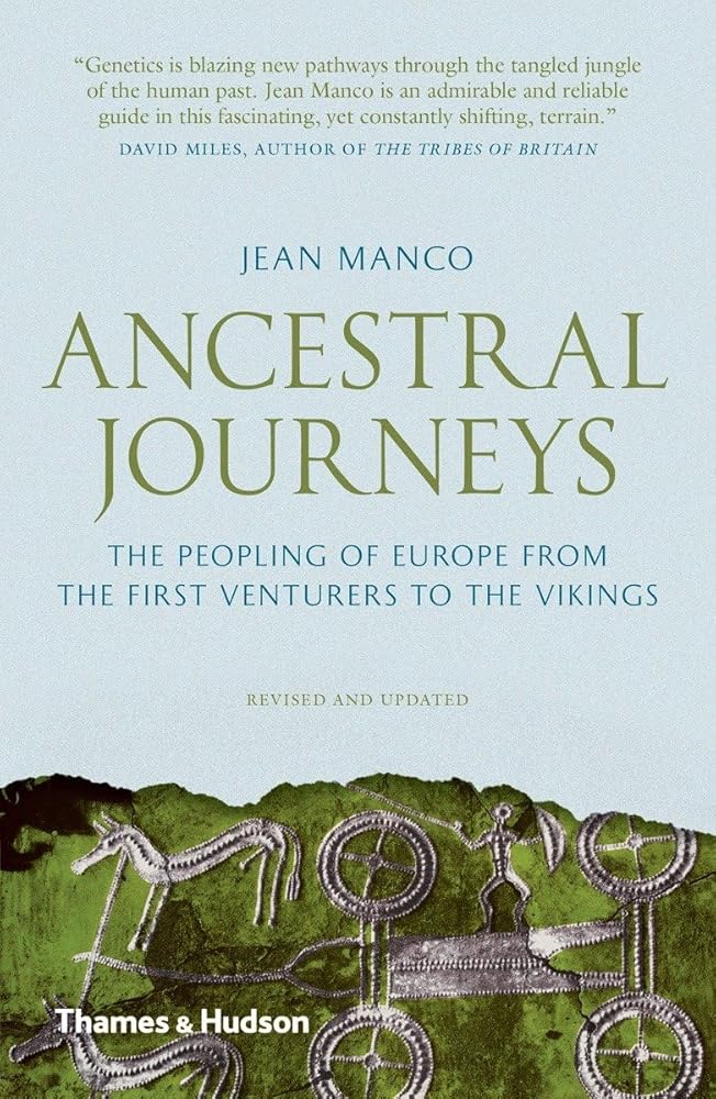 Ancestral Journeys: The Peopling of Europe from the First Venturers to the Vikings cover image
