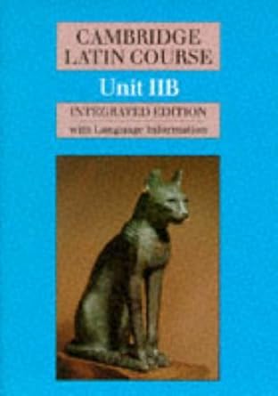 Cambridge Latin Course Unit 2B (Integrated) cover image