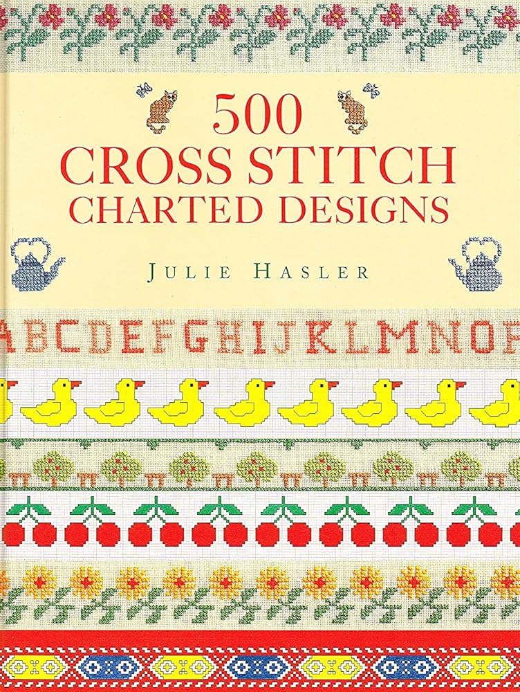 500 Cross Stitch Charted Designs cover image