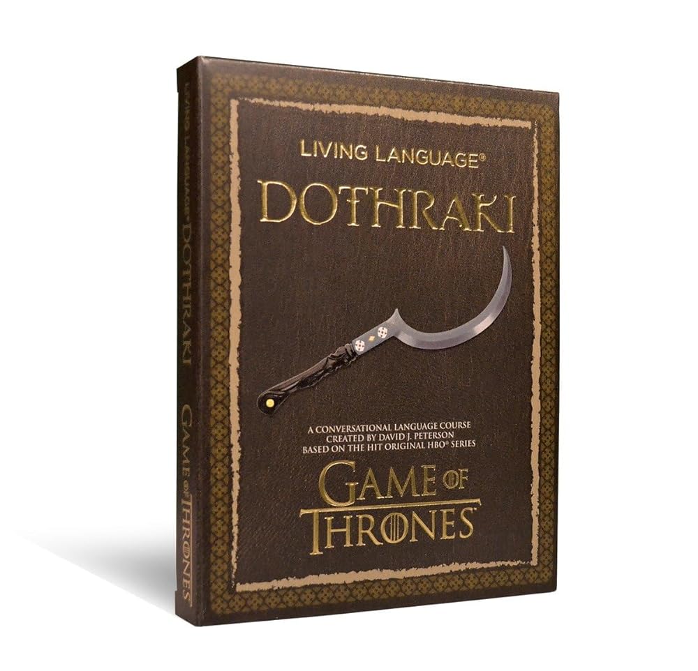 Living Language Dothraki: A Conversational Language Course Based on the Hit Original HBO Series Game of Thrones (Living Language Courses) cover image