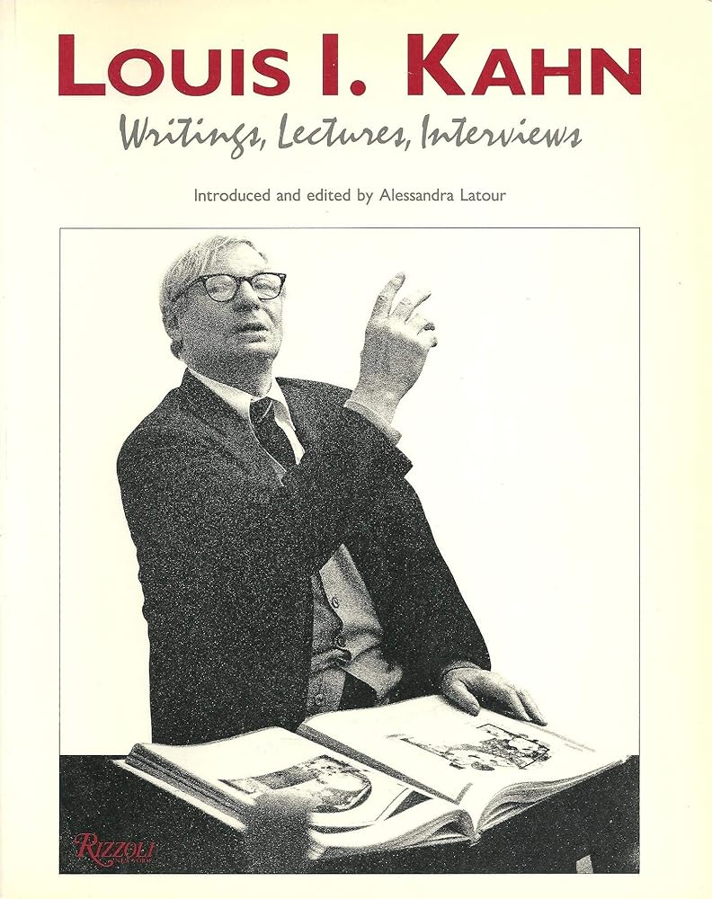 Louis I Kahn Writings cover image