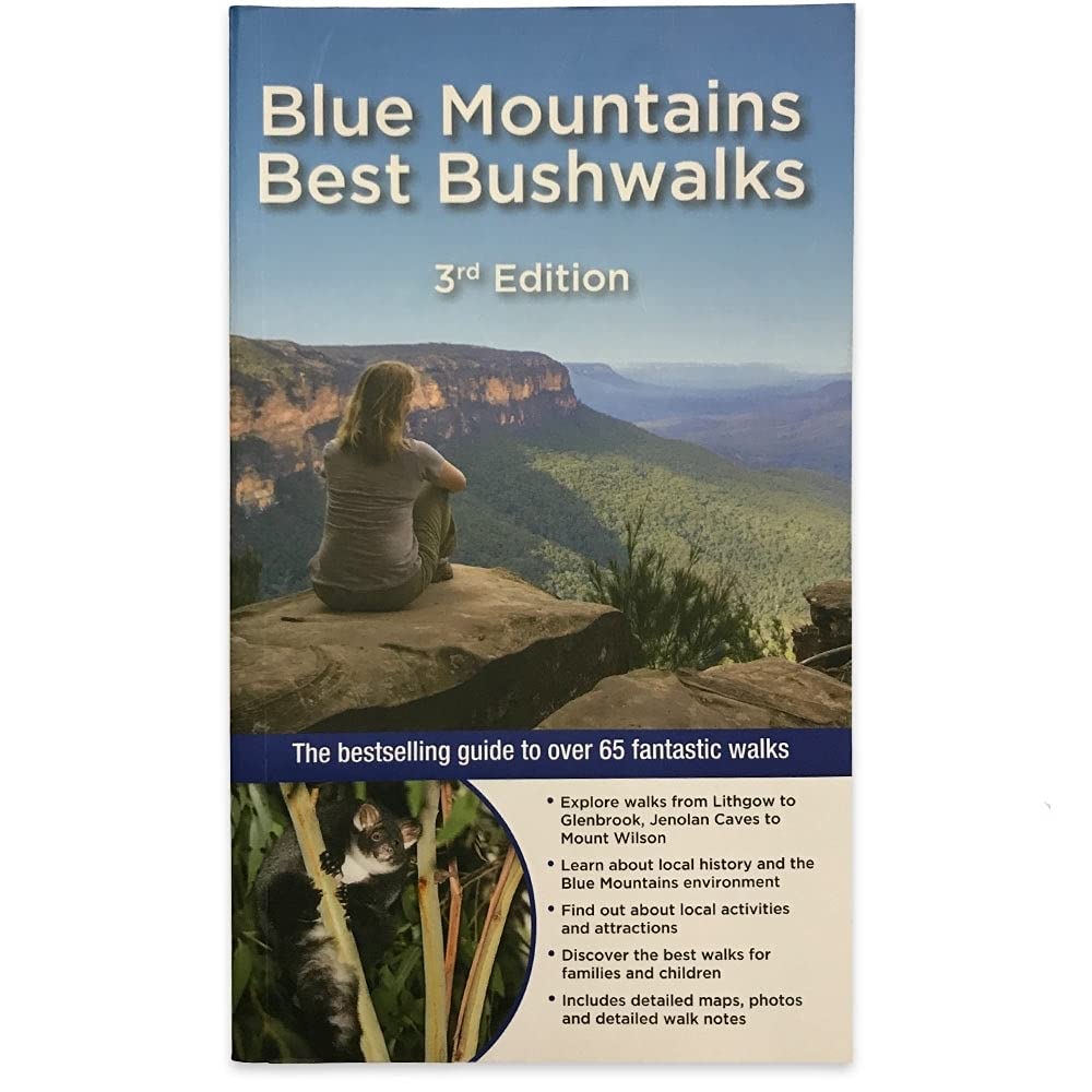 Blue Mountains Best Bushwalks: The Bestselling Colour Guide to Over 60 Fantastic Walks (WOODSLANE WALKING GUIDES) cover image