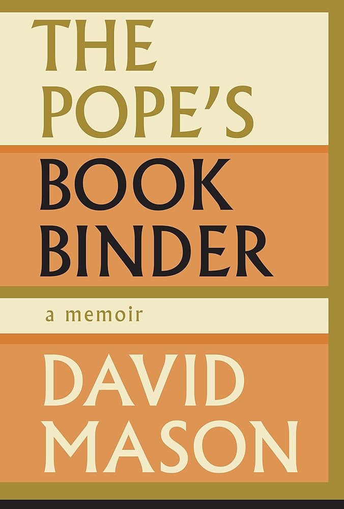 The Pope's Bookbinder: A Memoir cover image
