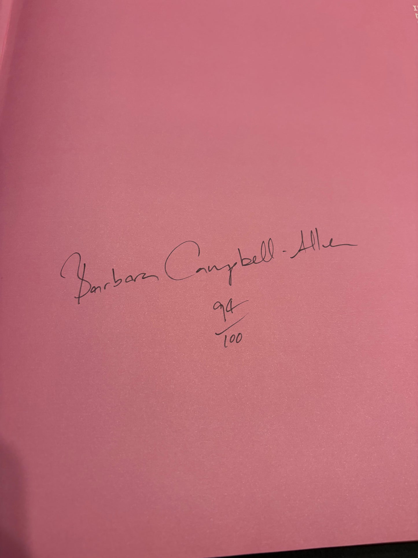 The Vast Arc: The Work of Barbara Campbell-Allen