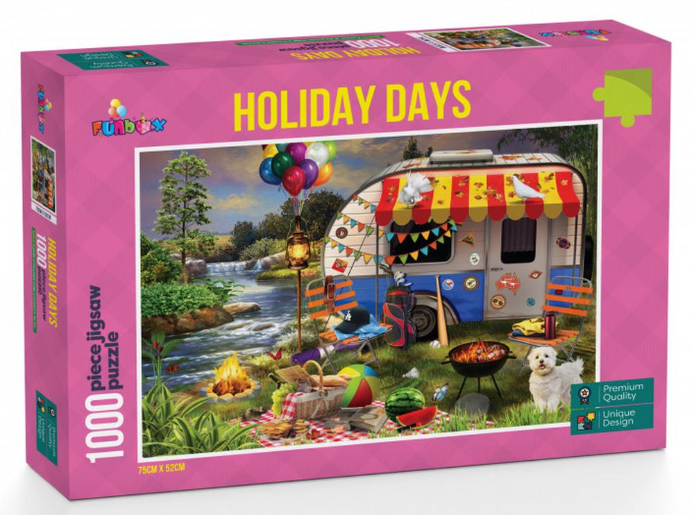 Holiday Days Caravanning jigsaw (1,000 pieces)