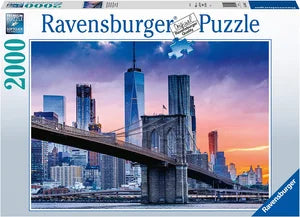 Skyline New York jigsaw (2,000 pieces)