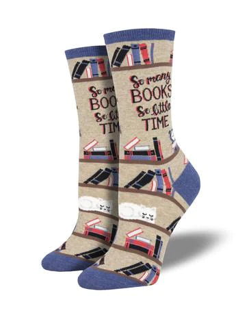So many books, so little time socks