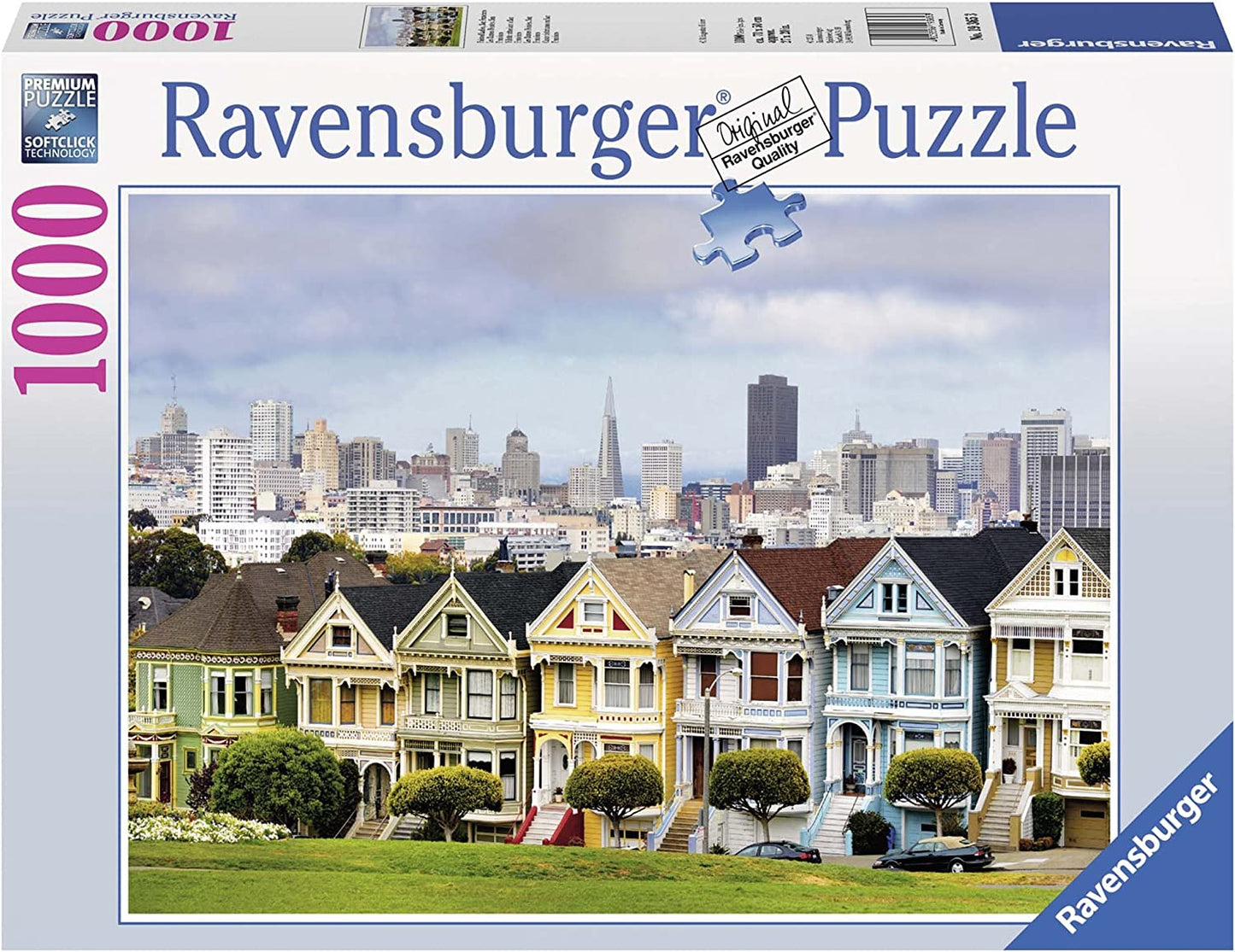 Painted Ladies San Francisco jigsaw (1,000 pieces)