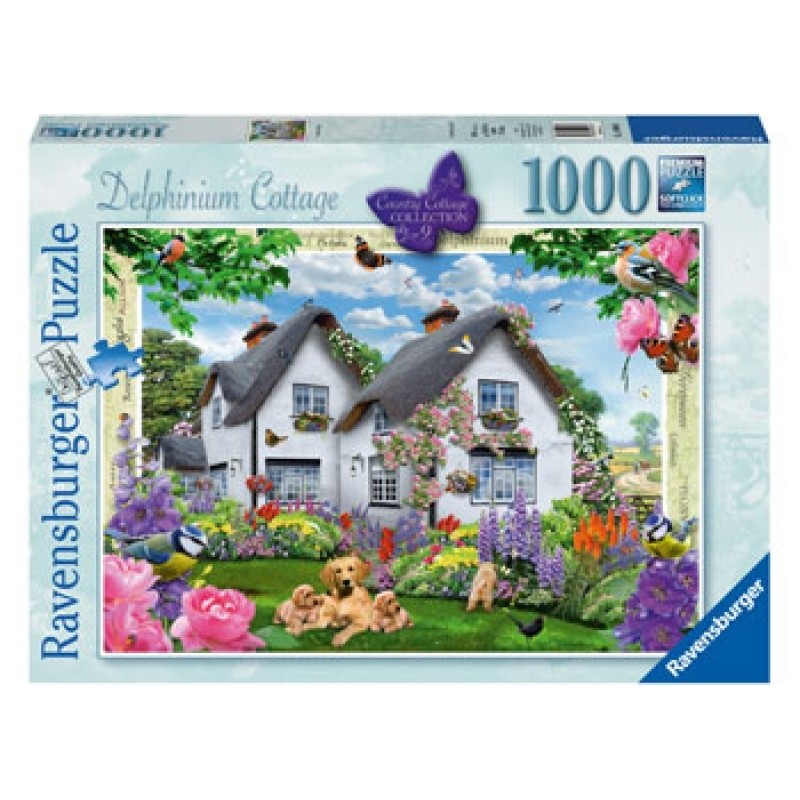 Delphinium Cottage jigsaw (1,000 pieces)