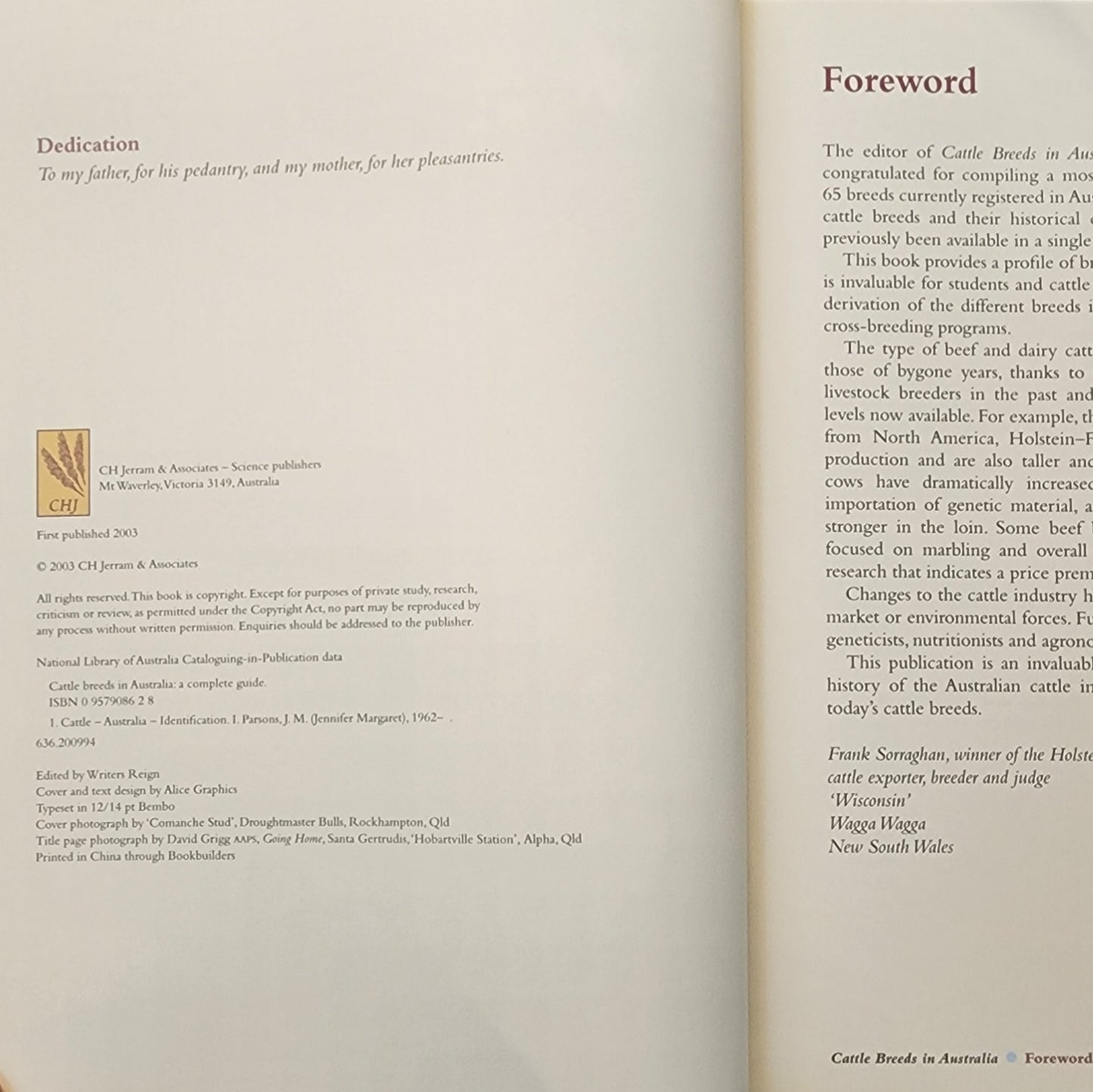 Cattle Breeds in Australia