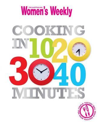 Cooking In 10, 20, 30, 40 Minutes