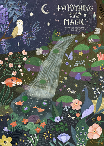 Everything Is Made Out of Magic jigsaw (1,000 pieces)