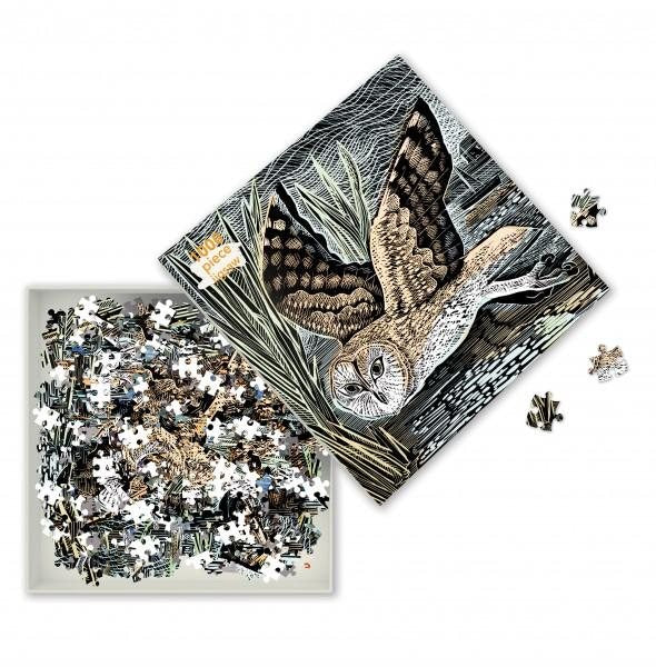 Jigsaw: Angela Harding, Marsh Owl (1000-piece)