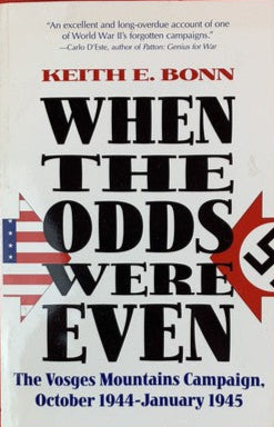 When the Odds Were Even: The Vosges Mountains Campaign