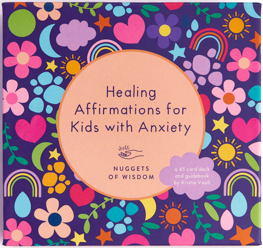 Healing Affirmation cards for Kids with Anxiety