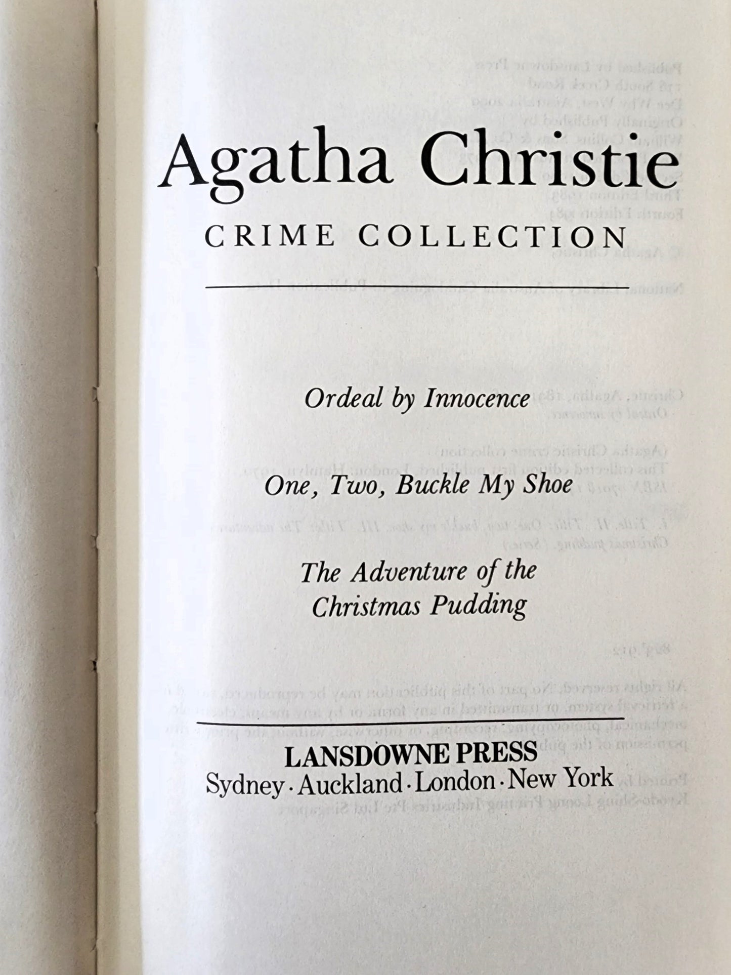 Agatha Christie crime collection (Full Set of 24)