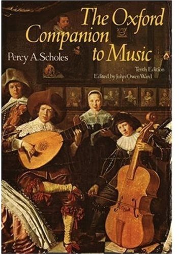 The Oxford Companion to Music (1970)