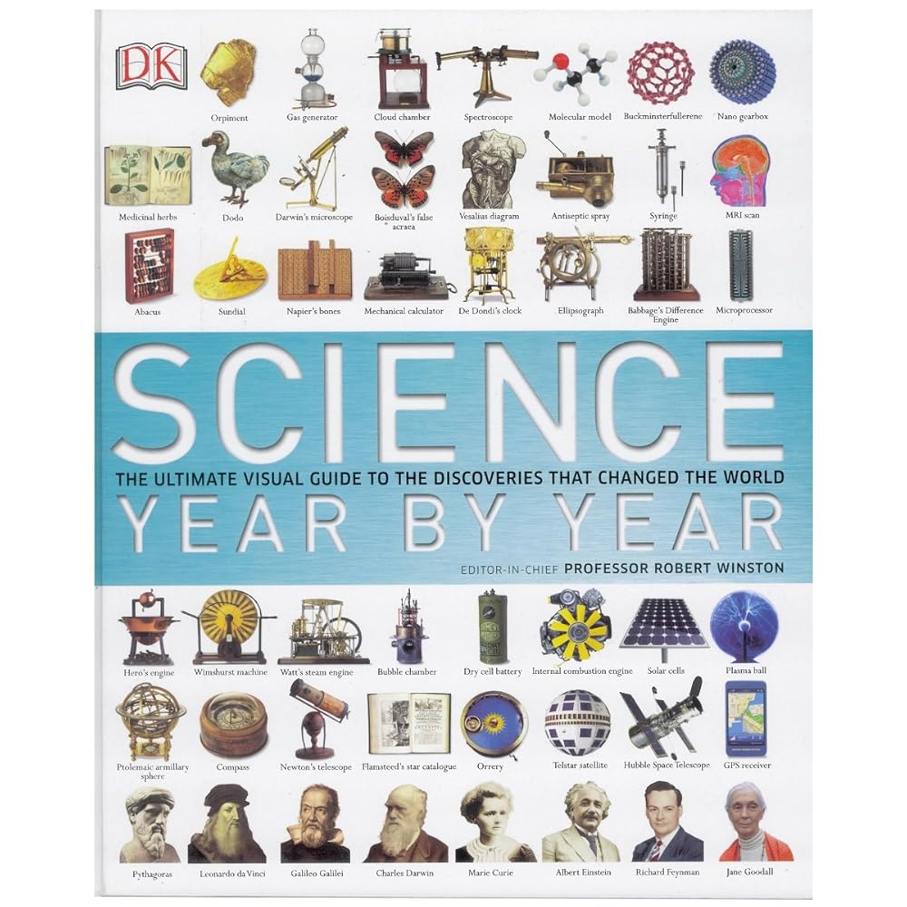 Science Year by Year [Hardcover] [Jan 01, 2017] DK cover image