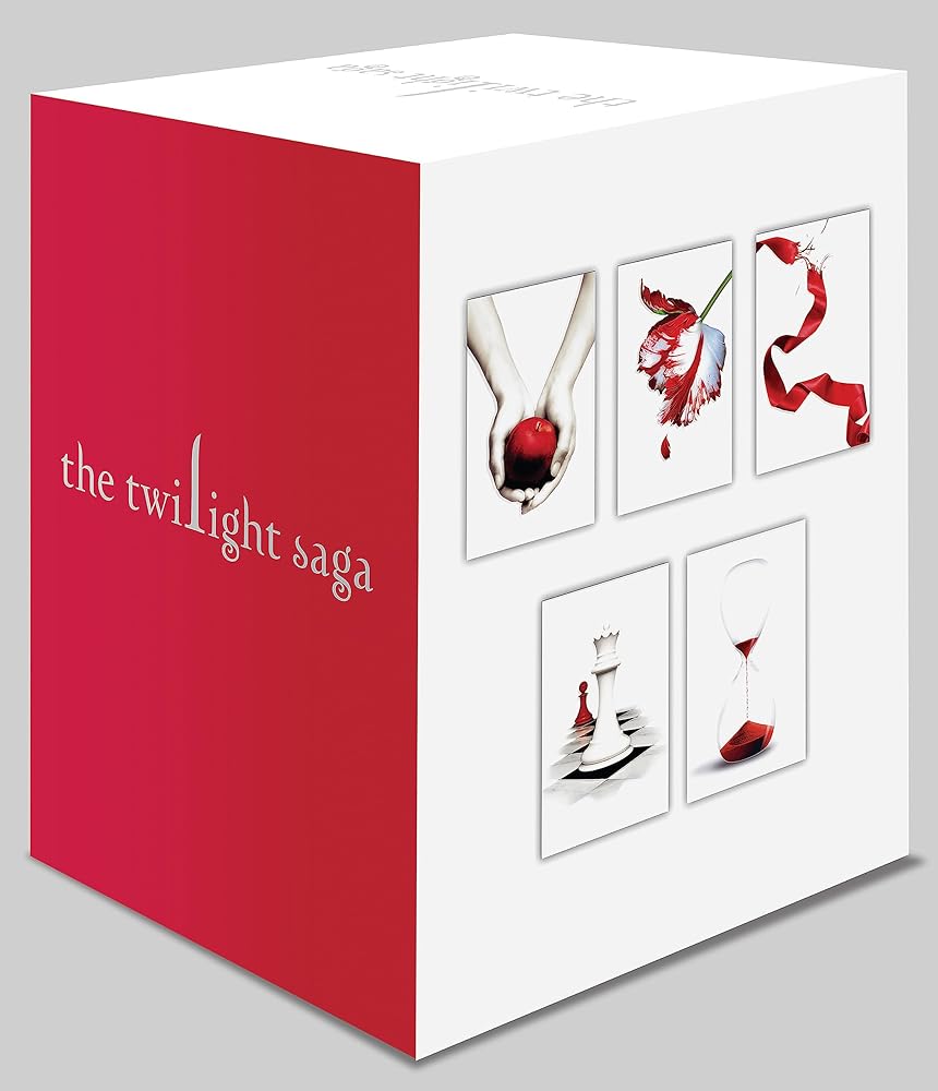 Twilight Saga 5 Book Set (White Cover) cover image