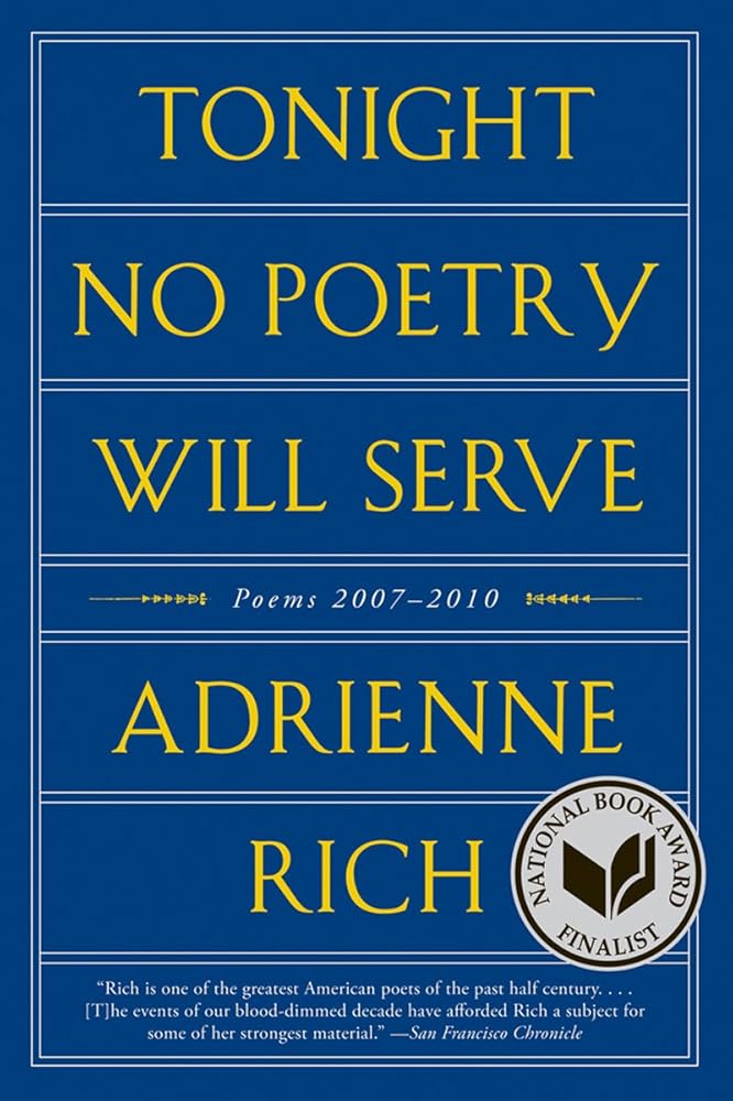 Tonight No Poetry Will Serve: Poems 2007–2010 cover image