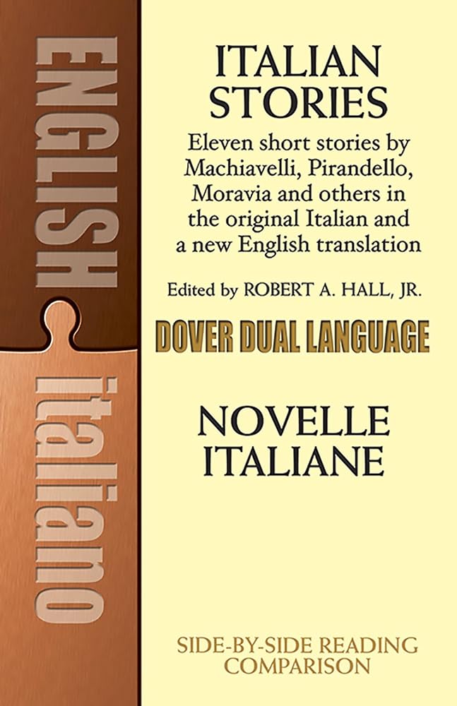 Italian Stories: A Dual-Language Book (Dover Dual Language Italian) cover image