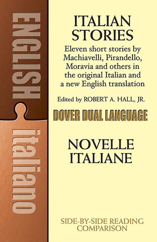 Italian Stories: A Dual-Language Book (Dover Dual Language Italian) cover image