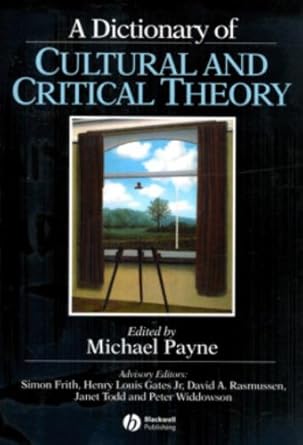 Dictionary of Cultural Critical Theory cover image