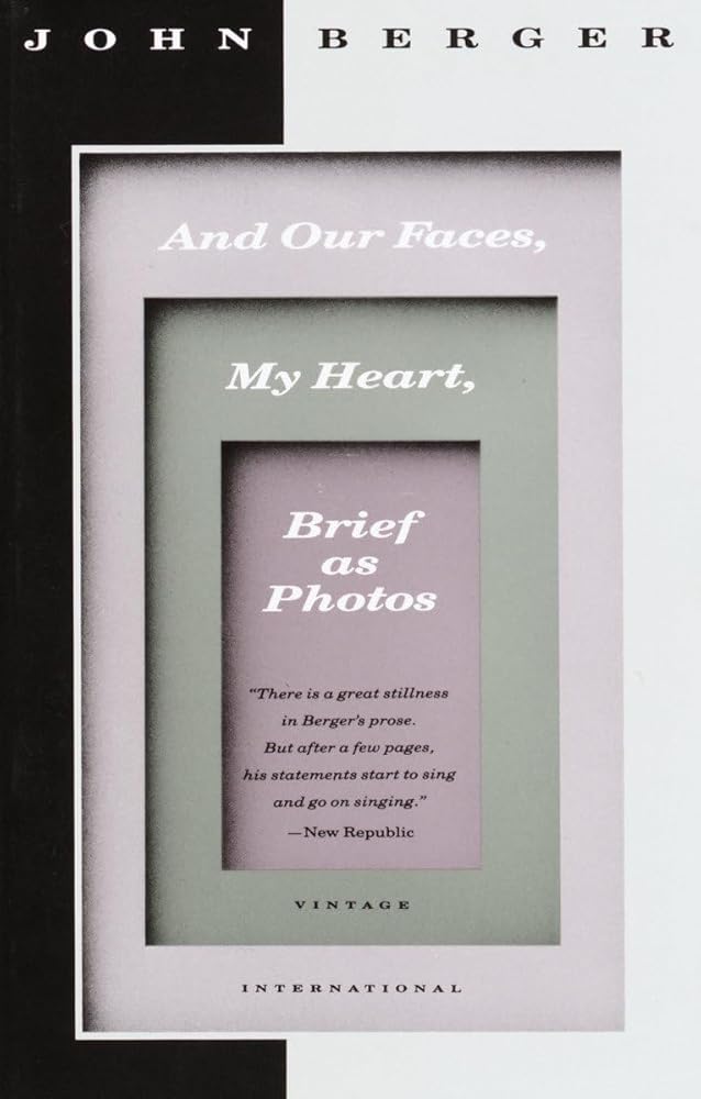 And Our Faces, My Heart, Brief as Photos cover image