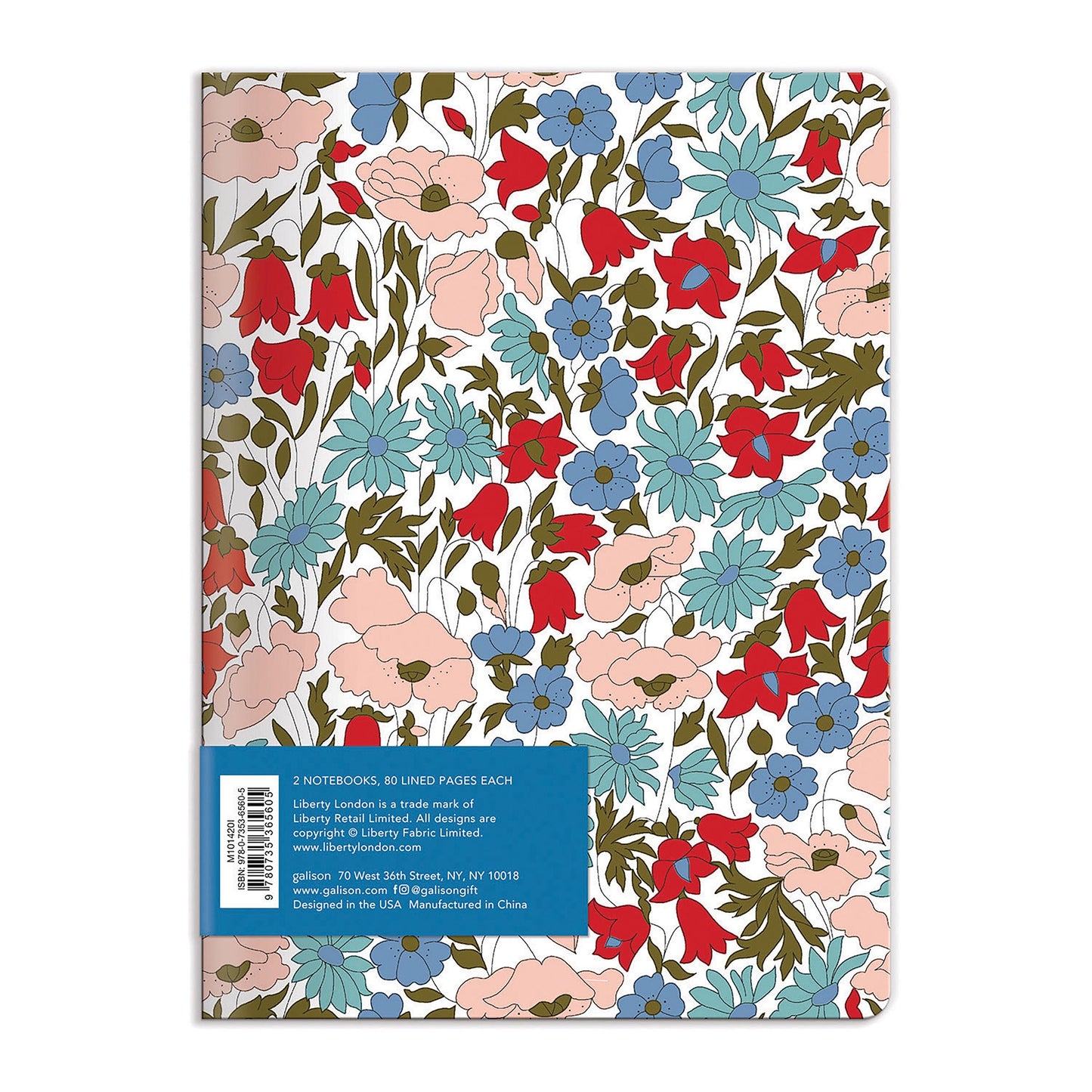 A5 Notebook: Floral Writers Notebook