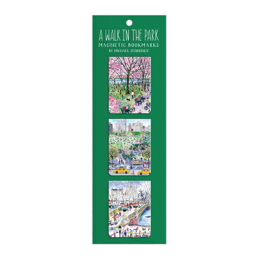 Walk in the Park magnetic bookmarks