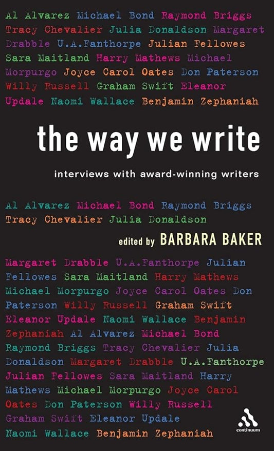 The Way We Write: Interviews with Award-winning Writers cover image