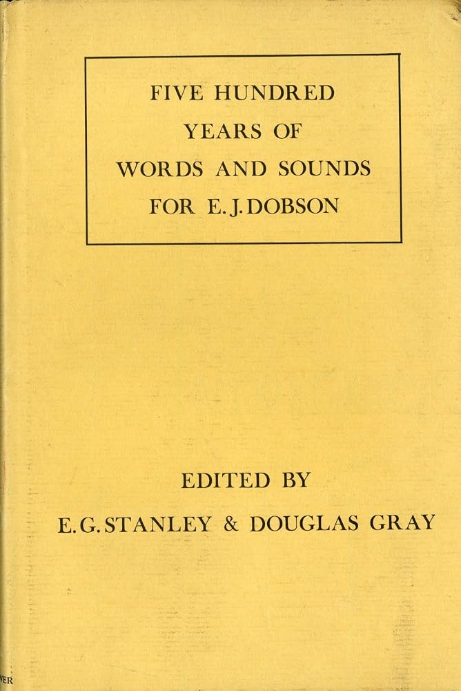 Five Hundred Years of Words and Sounds cover image