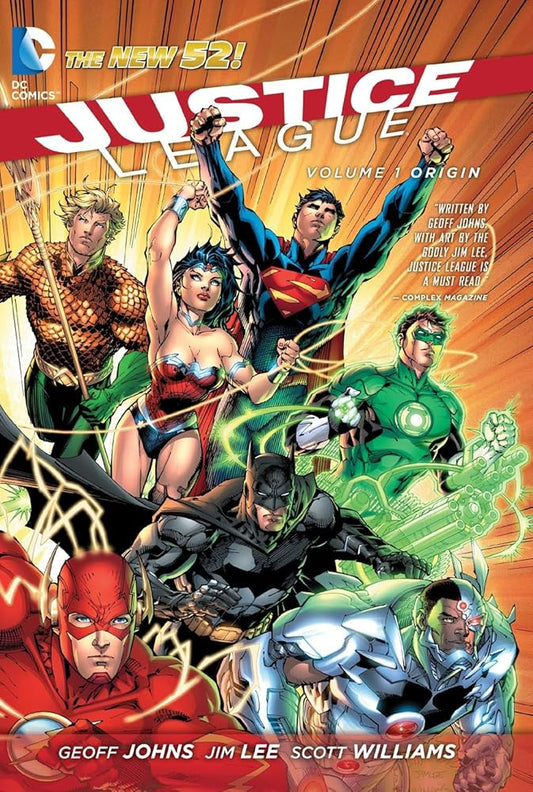 Justice League Vol. 1: Origin (The New 52): Origin (The New 52) cover image
