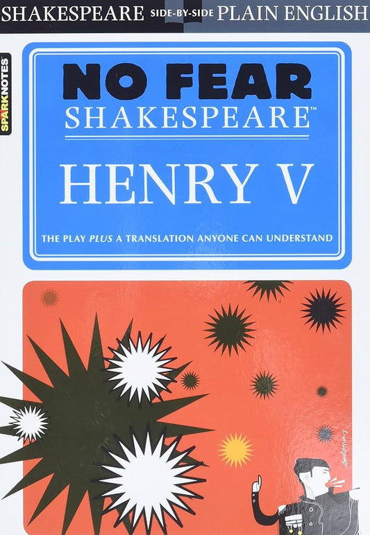 Henry V: No Fear Shakespeare Side-by-Side Plain English cover image