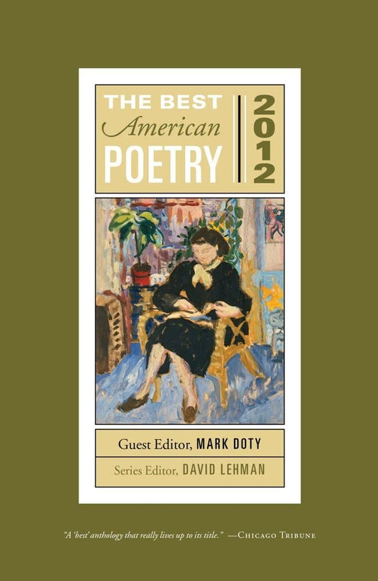 The Best American Poetry 2012: Series Editor David Lehman cover image