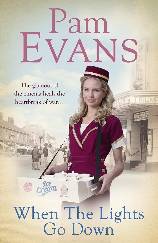 When the Lights Go Down: The glamour of the cinema heals the heartbreak of war... cover image