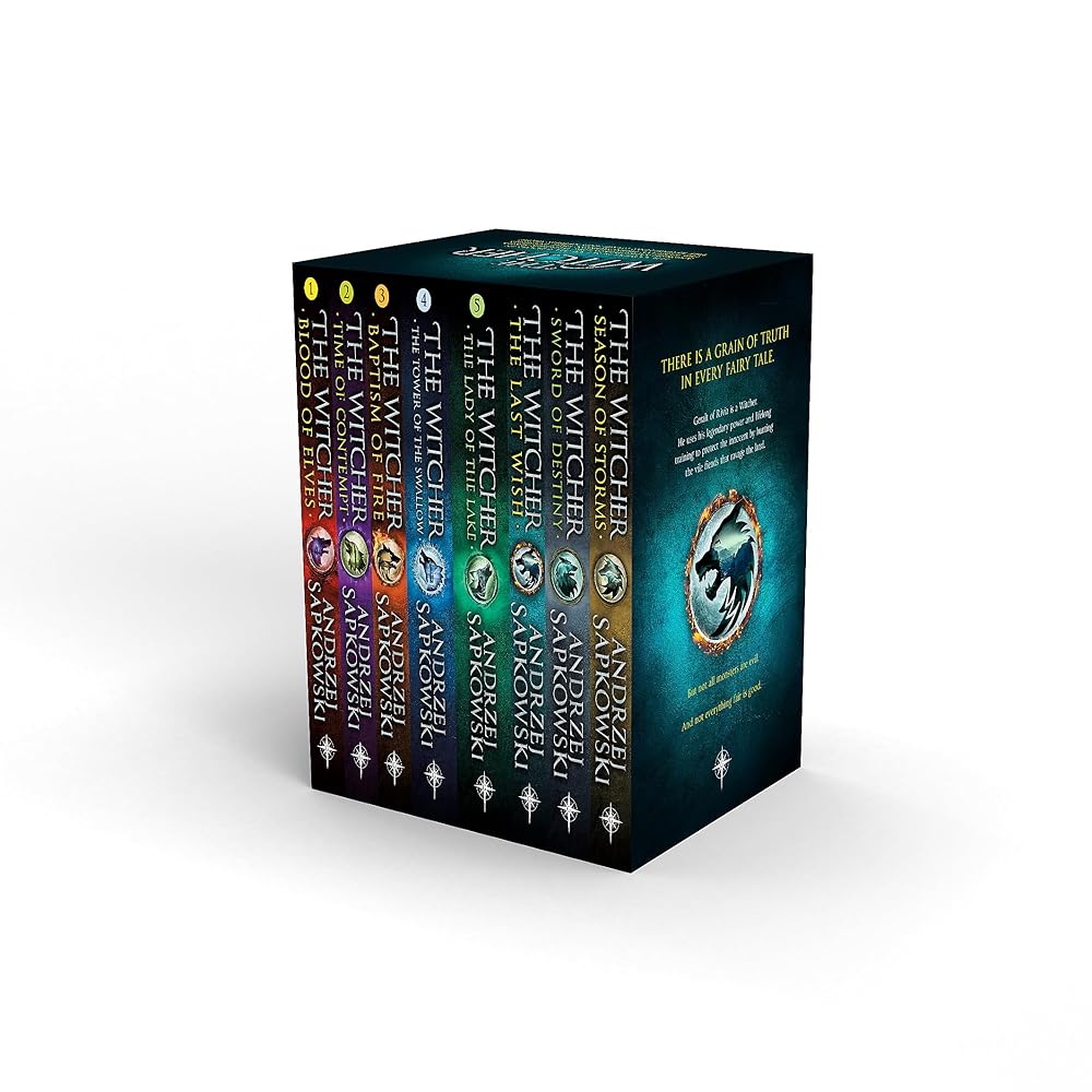 The Witcher Boxed Set: The Last Wish, Sword of Destiny, Blood of Elves, Time of Contempt, Baptism of Fire, The Tower of The Swallow, The Lady of the Lake, Season of Storms cover image