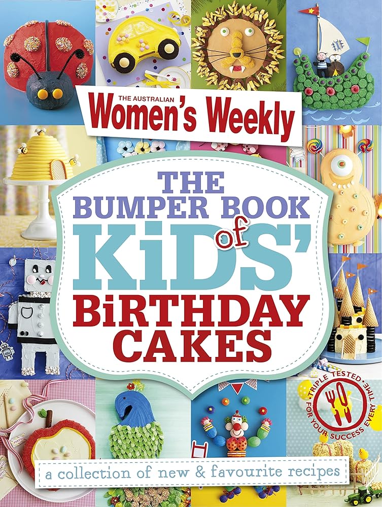 The Bumper Book of Kids Birthday Cakes cover image