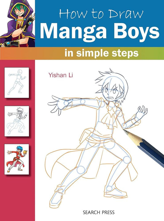How to Draw Manga Boys in Simple Steps cover image