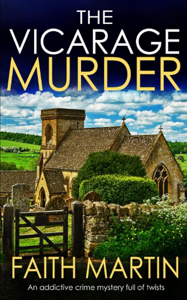 THE VICARAGE MURDER an addictive crime mystery full of twists (Monica Noble Detective) cover image