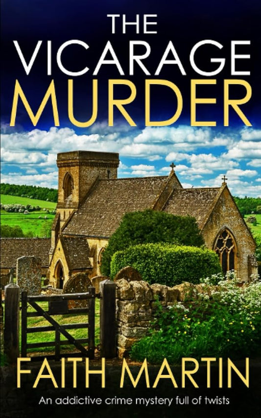 THE VICARAGE MURDER an addictive crime mystery full of twists (Monica Noble Detective) cover image