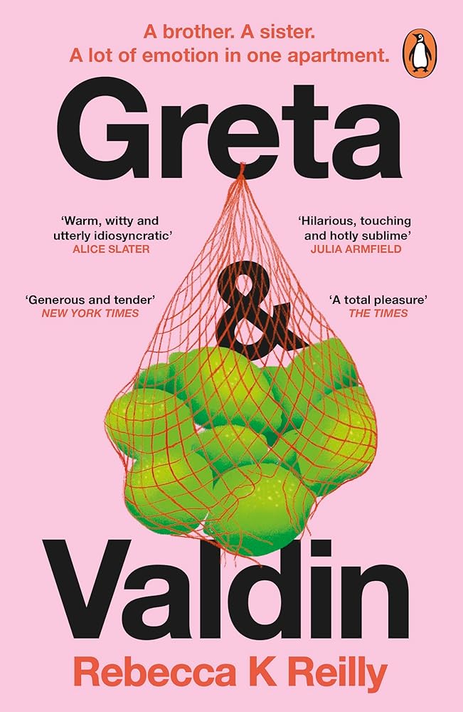Greta and Valdin: Shortlisted for The Waterstones Debut Fiction Prize 2024 cover image