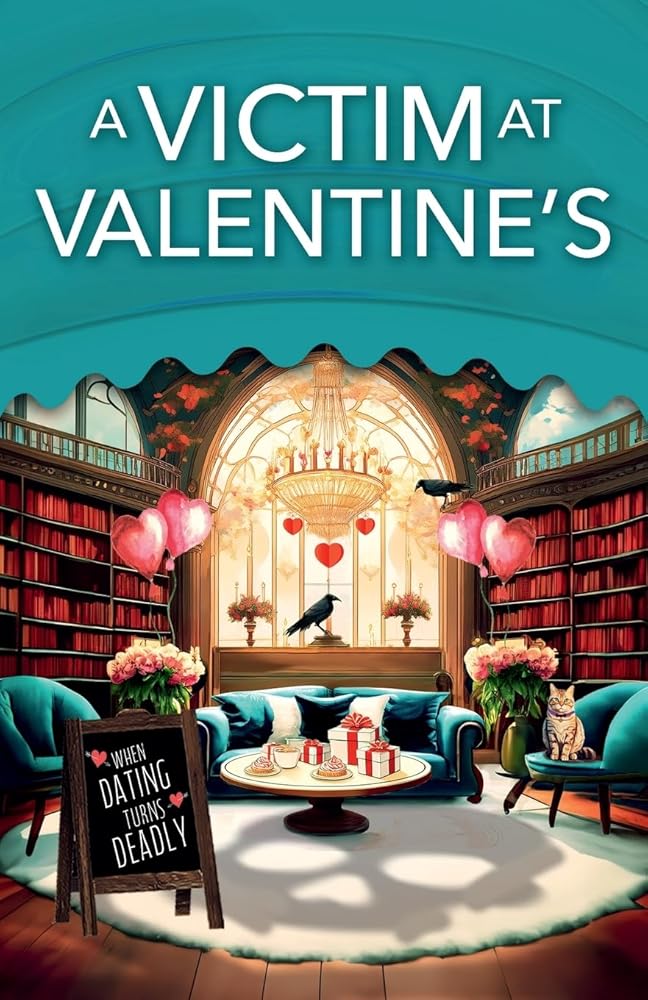 A Victim at Valentine's (A Secret Bookcase Mystery) cover image