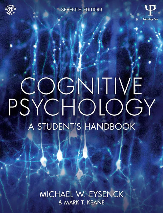 Cognitive Psychology: A Student's Handbook cover image